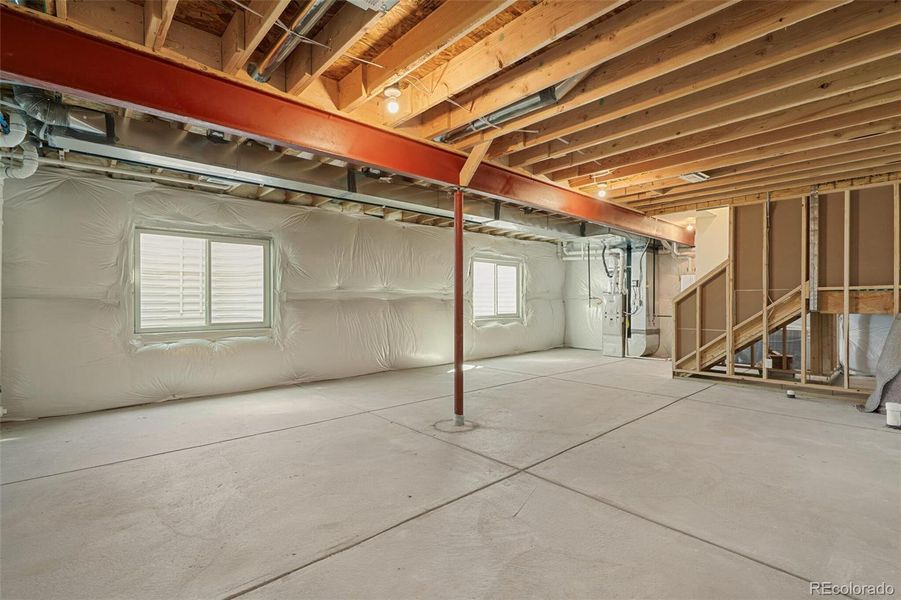 In-progress construction of a new home in Windler Villas, Aurora, CO (Image 35).