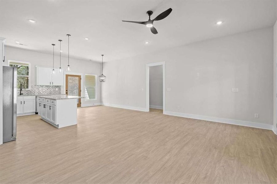 Spacious, unfurnished interior of a new home in , Temple (Image 17).