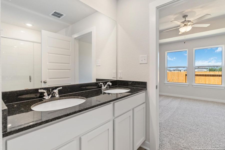 Furnished interior view inside a new home in Applewhite Meadows, San Antonio (Image 3).