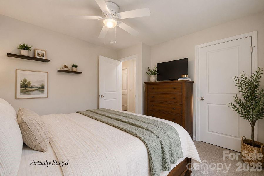 Furnished interior view inside a new home in , Waynesville (Image 9).