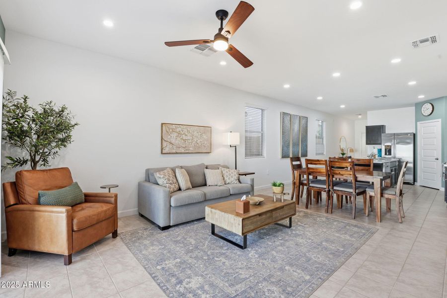 Cozy and comfortable living areas