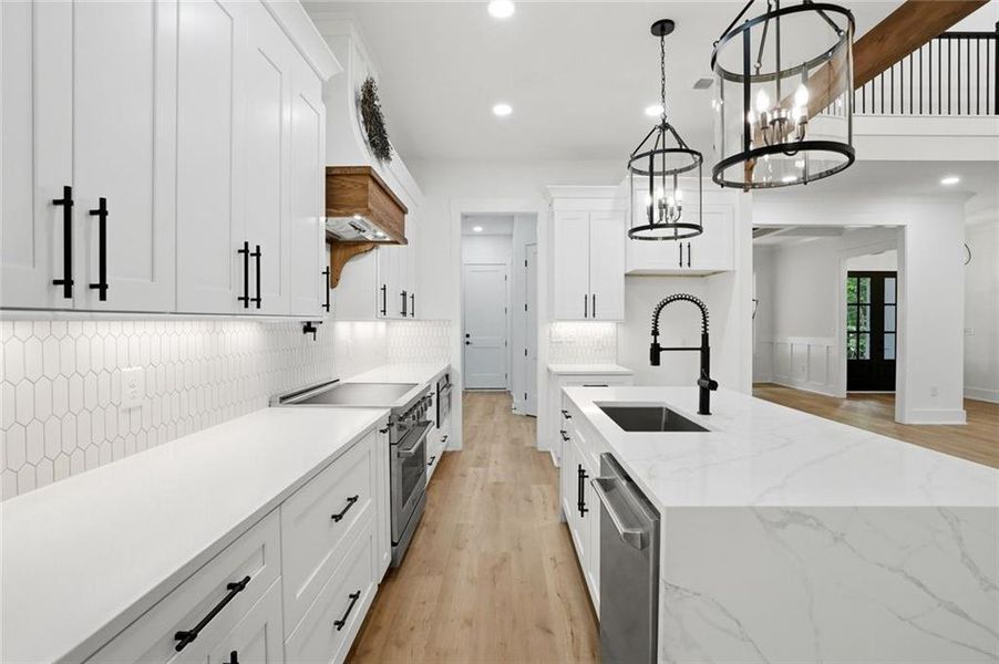 Furnished interior view inside a new home in , Covington (Image 47).