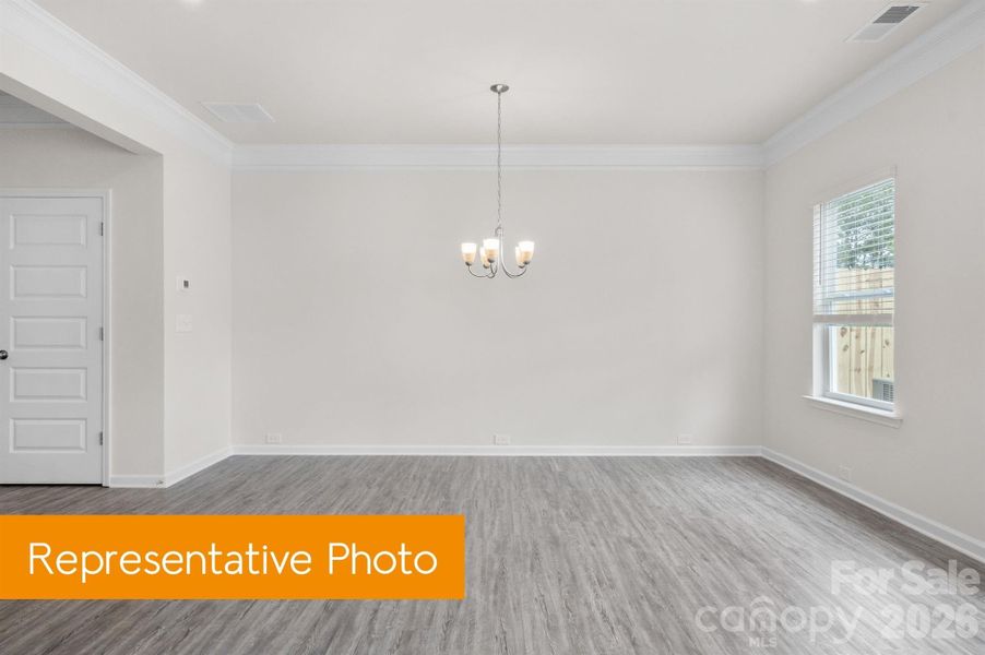 Spacious, unfurnished interior of a new home in Paw Creek, Charlotte (Image 7). Spacious, unfurnished interior of a new home in Paw Creek, Charlotte (Image 7).
