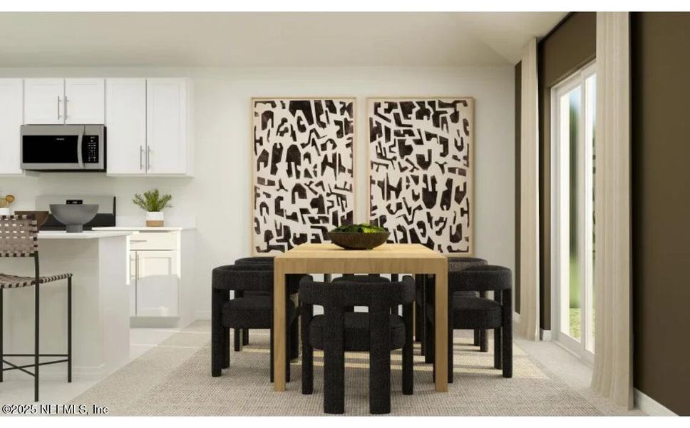 Furnished interior view inside a new home in , Palm Coast (Image 4).