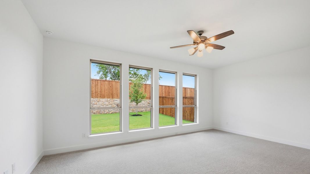 Spacious, unfurnished interior of a new home in The Heights at Uptown Celina, Celina (Image 19). Spacious, unfurnished interior of a new home in The Heights at Uptown Celina, Celina (Image 19).