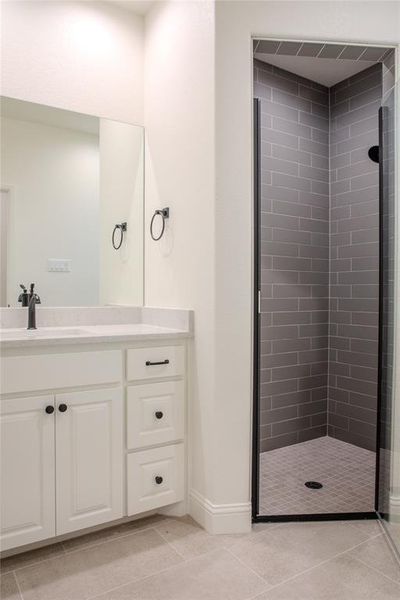 Furnished interior view inside a new home in , Poolville (Image 10).