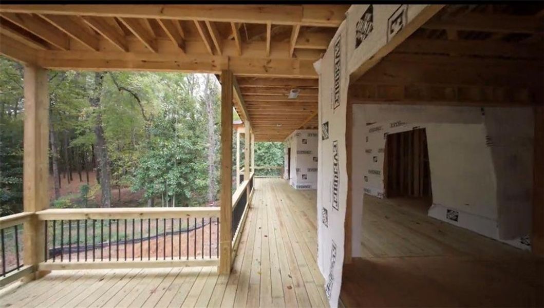 In-progress construction of a new home in , Mableton, GA (Image 4).