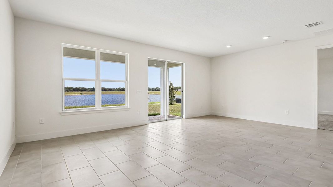 Representative furnished interior of a home built from the Longleaf by DRB Homes in Ardisia Park, New Smyrna Beach (Image 5).