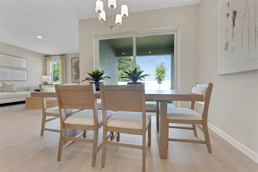 Furnished interior view inside a new home in Willowbrook North, Winter Haven (Image 25).
