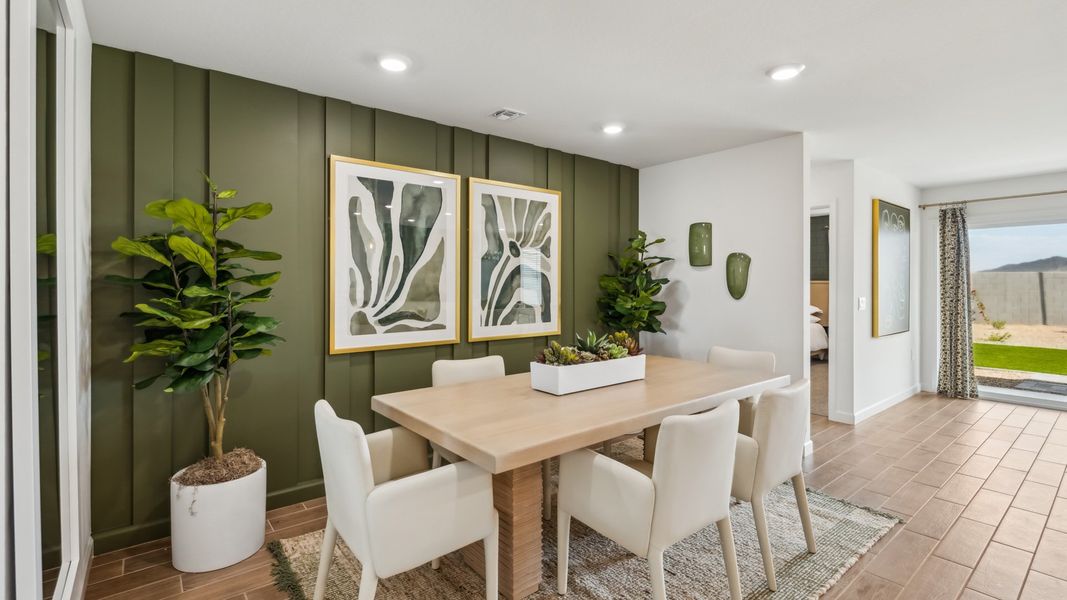 Representative furnished interior of a home built from the Easton by D.R. Horton in Remington, Buckeye (Image 5).