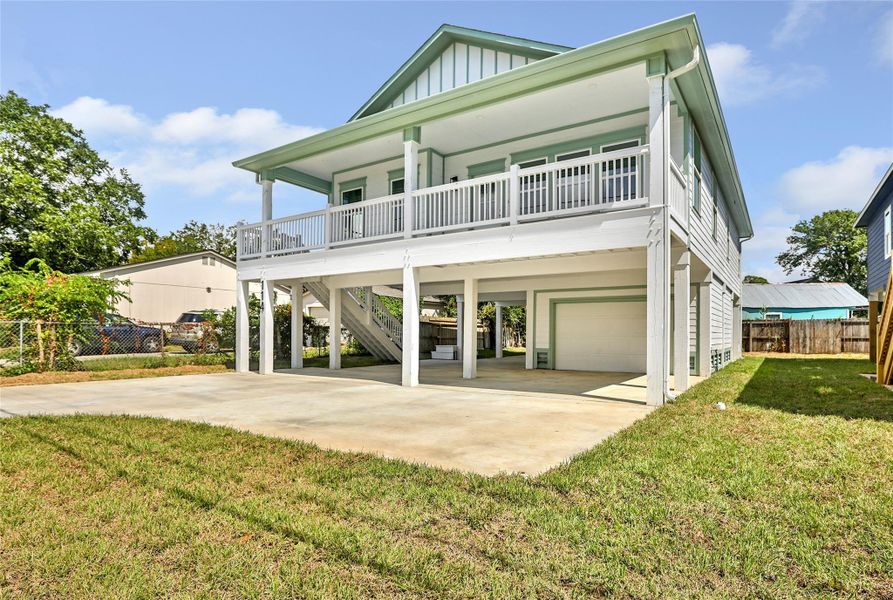Exterior details and patio area of a home in , La Porte (Image 22).