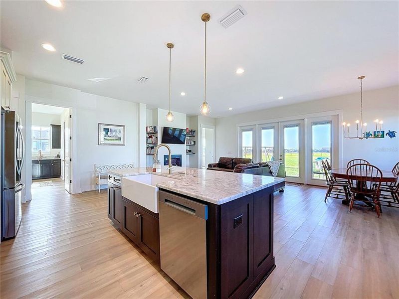 Furnished interior view inside a new home in , Plant City (Image 28).