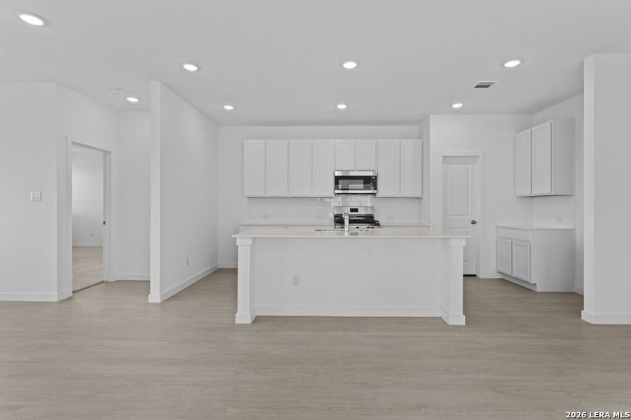 Furnished interior view inside a new home in Espada, San Antonio (Image 8).