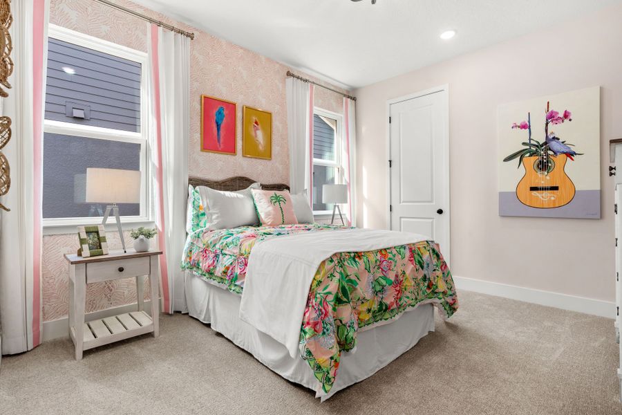 Representative furnished interior of a home built from the Everly by Hartizen Homes in Eden Crest, Apopka (Image 32).