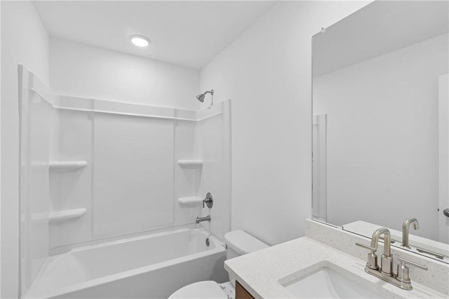 Furnished interior view inside a new home in Grandview Terrace, Canton (Image 4).