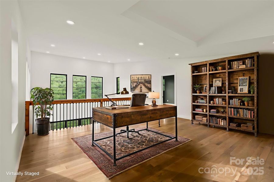 Furnished interior view inside a new home in , Seven Devils (Image 4).