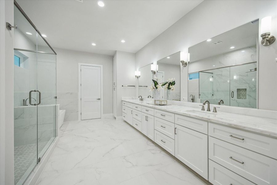 Another view of the primary bath. Another view of the primary bath.