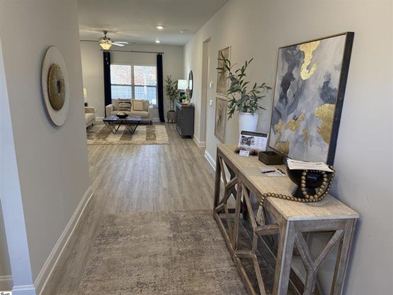 Furnished interior view inside a new home in Bracken Woods, Piedmont (Image 5).