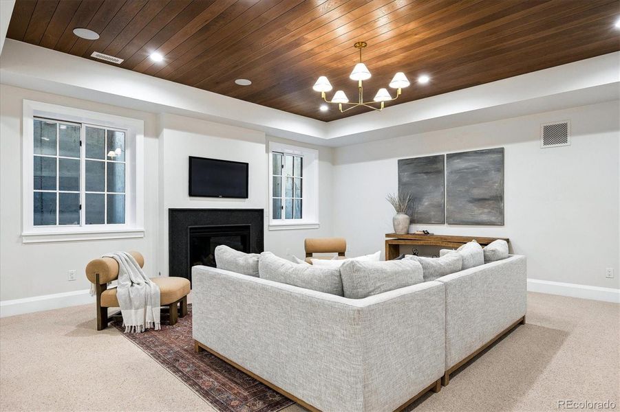 Furnished interior view inside a new home in , Denver (Image 35).