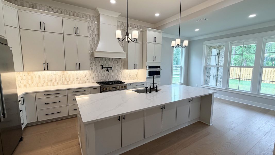 Furnished interior view inside a new home in Steamboat Landing at Hammock Bay, Freeport (Image 12).