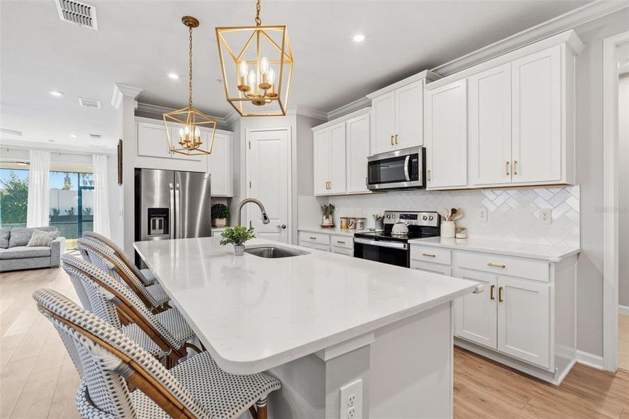 Furnished interior view inside a new home in , Venice (Image 16).