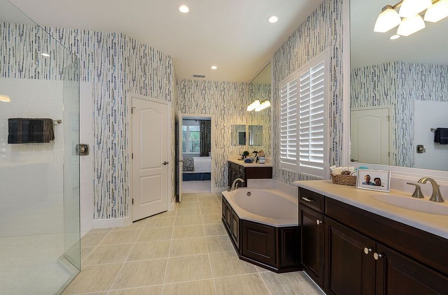 Furnished interior view inside a new home in Grand Park, Sarasota (Image 9).