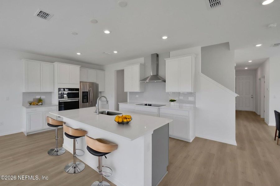 Furnished interior view inside a new home in Hyland Trail, Green Cove Springs (Image 12).
