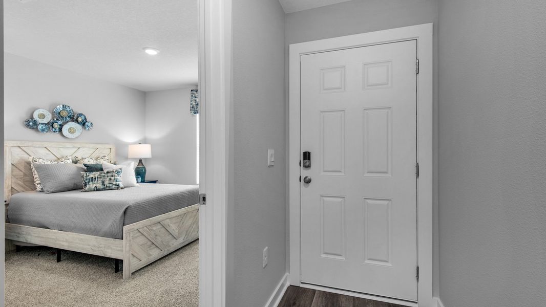 Representative furnished interior of a home built from the Delilah by D.R. Horton in Colonial East, Panama City Beach (Image 25).