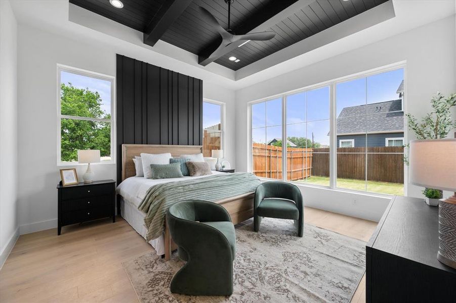 Furnished interior view inside a new home in , Roanoke (Image 11).