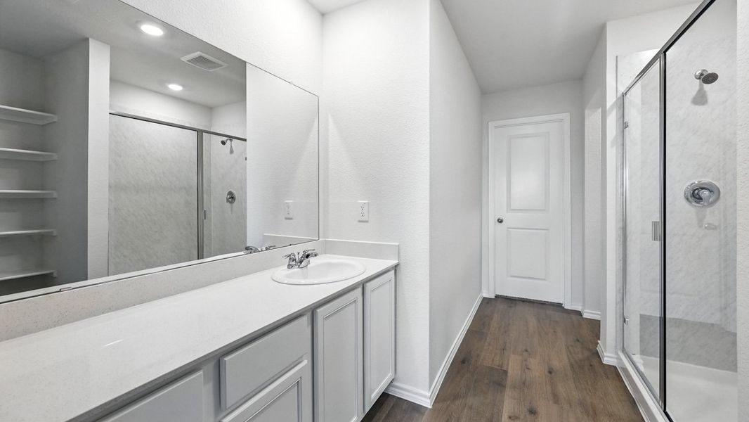 Furnished interior view inside a new home in Wildcat Ranch, Crandall (Image 6).