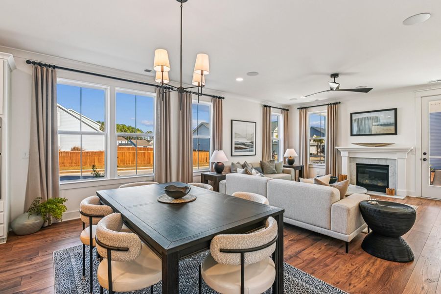 Furnished interior view inside a new home in , Moncks Corner (Image 33). Furnished interior view inside a new home in , Moncks Corner (Image 33).