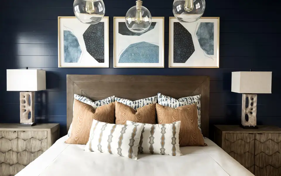 Furnished interior view inside a new home in Easton Park, Austin (Image 8).