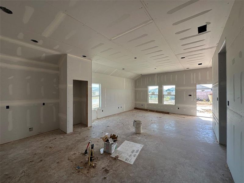 In-progress construction of a new home in , Abilene, TX (Image 5).