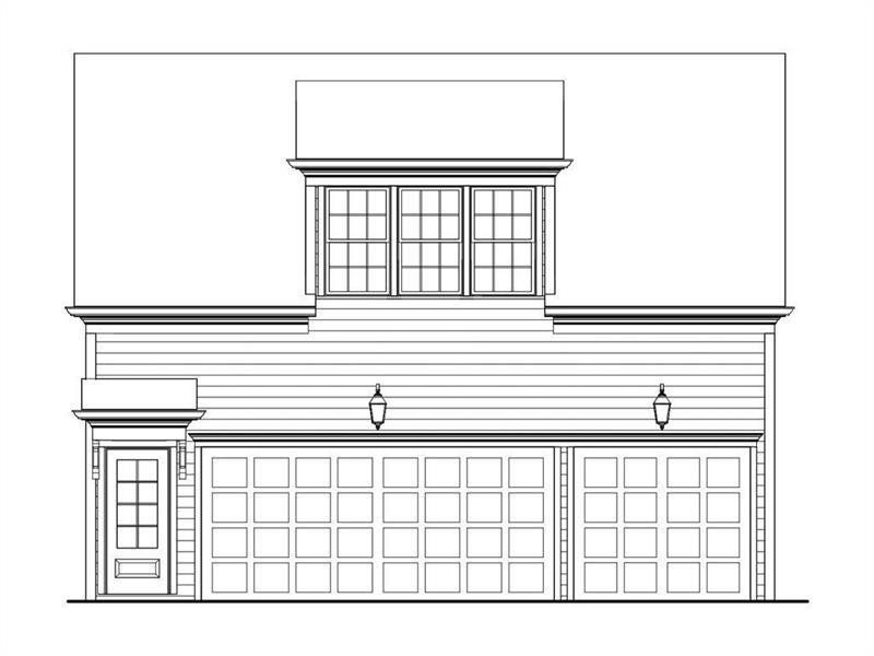 Exterior rendering of this home design in , Ball Ground, GA (Image 4). Exterior rendering of this home design in , Ball Ground, GA (Image 4).