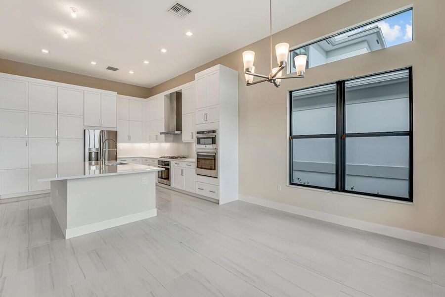 Furnished interior view inside a new home in Apex at Avenir, Palm Beach Gardens (Image 29). Furnished interior view inside a new home in Apex at Avenir, Palm Beach Gardens (Image 29).