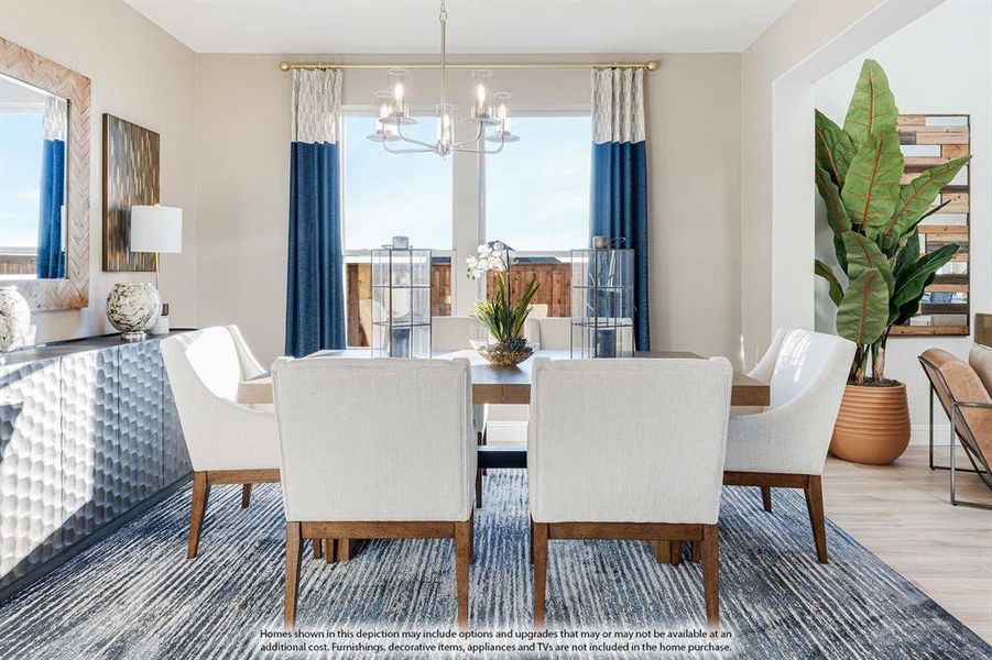 Furnished interior view inside a new home in Addison Hills, Cedar Hill (Image 25).