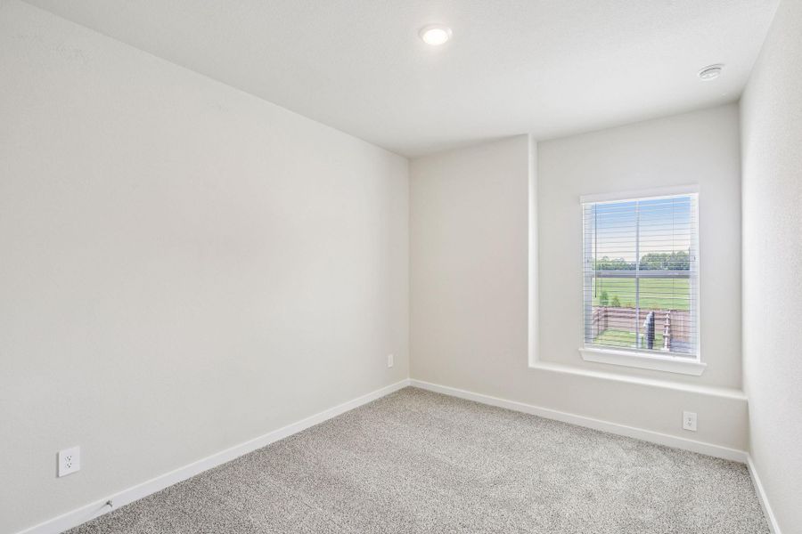 Spacious, unfurnished interior of a new home in Spring Brook Village - City Series, Houston (Image 22). Spacious, unfurnished interior of a new home in Spring Brook Village - City Series, Houston (Image 22).