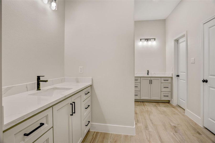 Furnished interior view inside a new home in , Houston (Image 3).