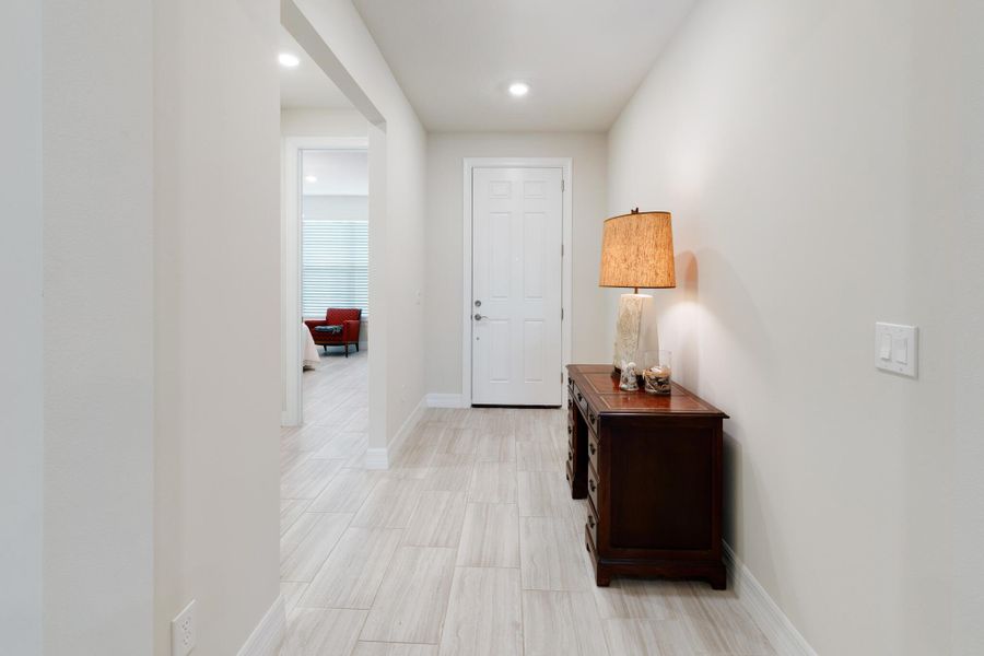Furnished interior view inside a new home in , Port St. Lucie (Image 7).