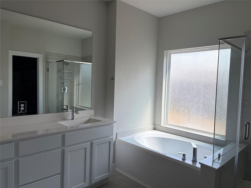 Furnished interior view inside a new home in Morton Creek Ranch, Katy (Image 13).