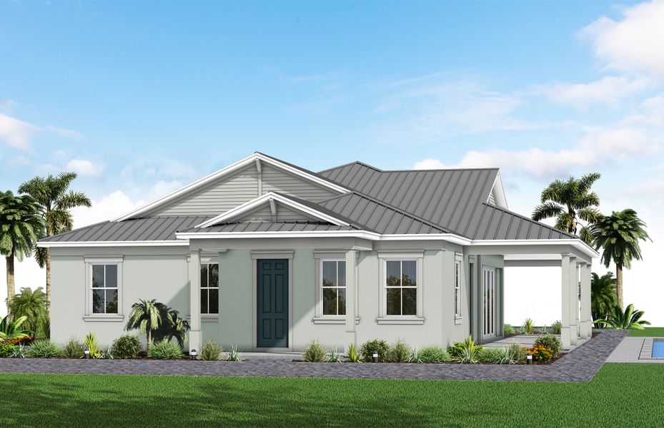 Guest House Exterior CO1 Coastal Pearl Gray