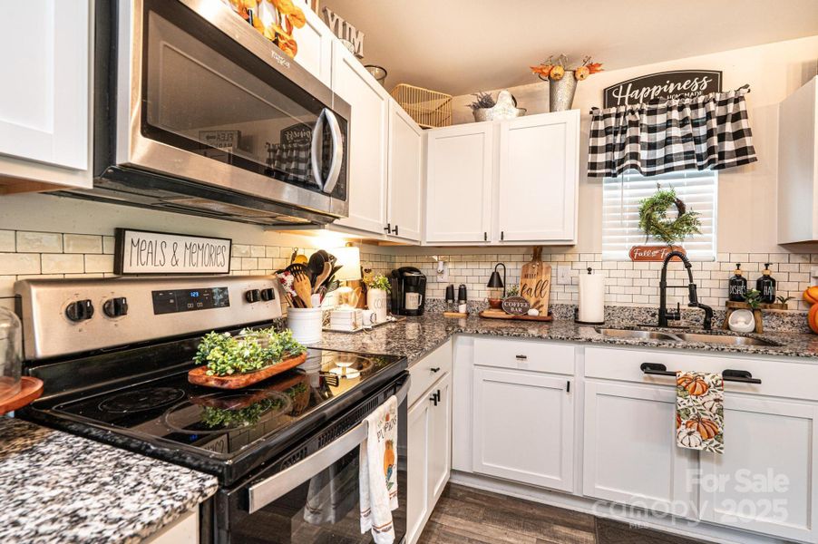 Close-up of interior finishes inside a home in , Newton (Image 18).