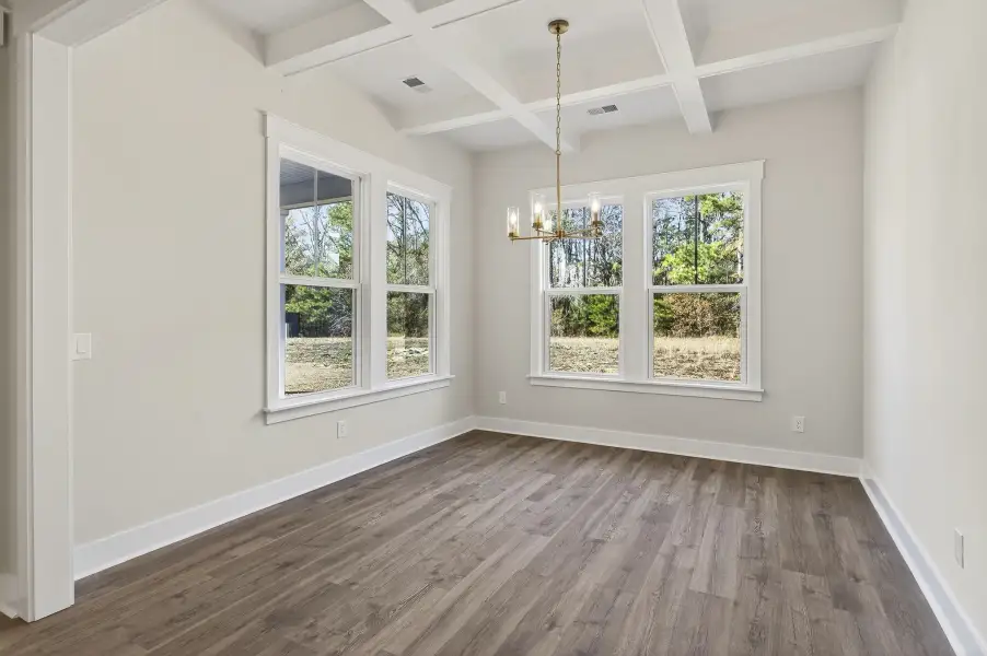 Representative unfurnished interior of a home built from the Beckham by Hunter Quinn Homes in Church Creek Reserve, Johns Island (Image 20).
