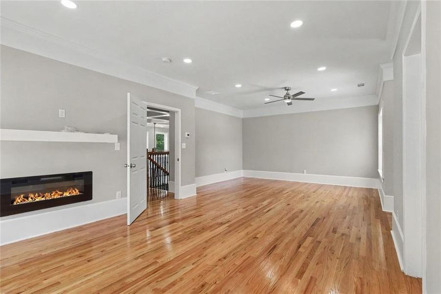 Spacious, unfurnished interior of a new home in , Fairburn (Image 33). Spacious, unfurnished interior of a new home in , Fairburn (Image 33).