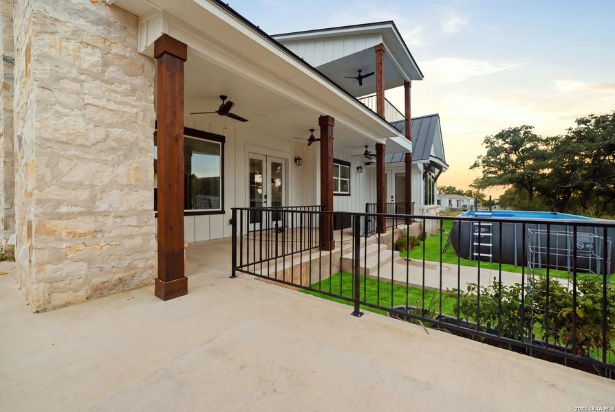 Exterior details and patio area of a home in , San Antonio (Image 25). Exterior details and patio area of a home in , San Antonio (Image 25).