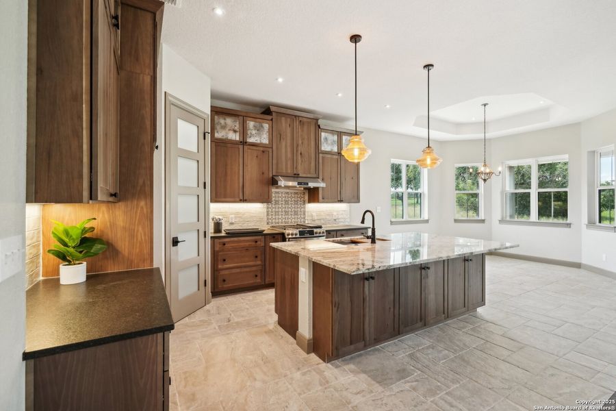 Furnished interior view inside a new home in , Blanco (Image 12). Furnished interior view inside a new home in , Blanco (Image 12).