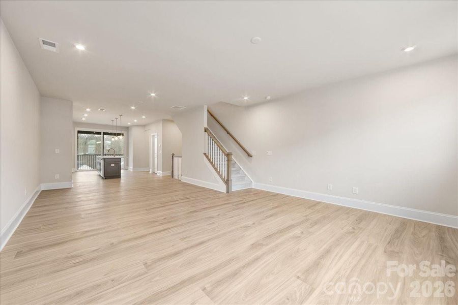 Second Floor Open Concept Living