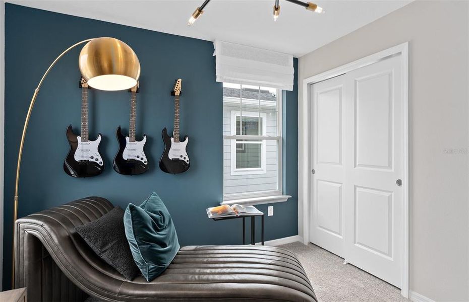 Furnished interior view inside a new home in Silverleaf Oaks, Winter Garden (Image 15).