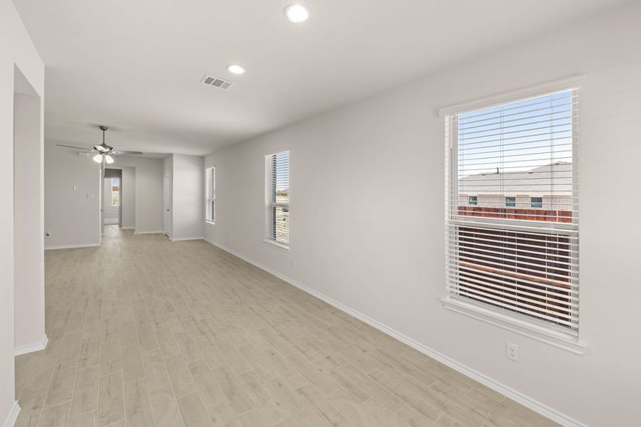 Front exterior of a new home in Northspur, Terrell, TX, highlighting curb appeal (Image 15). Front exterior of a new home in Northspur, Terrell, TX, highlighting curb appeal (Image 15).