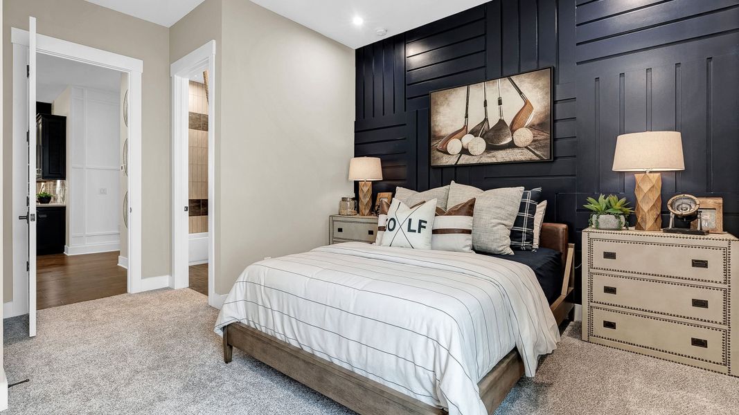 Secondary Bedroom | Model images form sister community